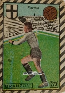 Figurina Bronzoni - Tuttocalcio Campionato 1948-1949 Serie B n. 273 - CICOGNA
