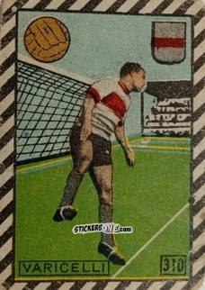 Sticker Varicelli - Tuttocalcio Campionato 1948-1949 Serie B n. 310 - CICOGNA
