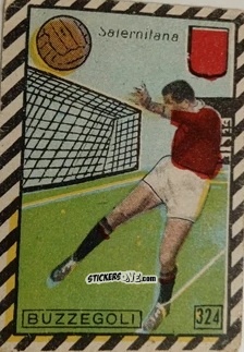 Figurina Buzzegoli - Tuttocalcio Campionato 1948-1949 Serie B n. 324 - CICOGNA
