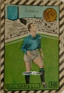 Cromo Bulgarelli - Tuttocalcio Campionato 1948-1949 Serie B n. 340 - CICOGNA
