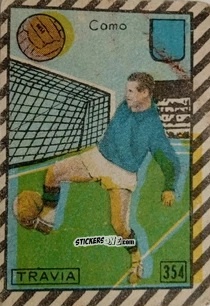 Sticker Travia - Tuttocalcio Campionato 1948-1949 Serie B n. 354 - CICOGNA
