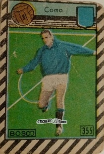 Sticker Bosco - Tuttocalcio Campionato 1948-1949 Serie B n. 355 - CICOGNA
