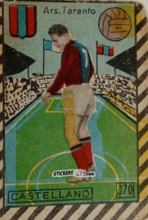 Figurina Castellano - Tuttocalcio Campionato 1948-1949 Serie B n. 370 - CICOGNA
