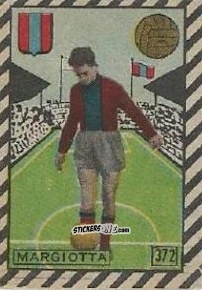 Figurina Vincenzo Margiotta - Tuttocalcio Campionato 1948-1949 Serie B n. 372 - CICOGNA
