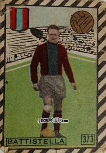 Figurina Ennio Battistelli - Tuttocalcio Campionato 1948-1949 Serie B n. 373 - CICOGNA
