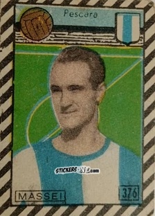 Sticker Massei - Tuttocalcio Campionato 1948-1949 Serie B n. 376 - CICOGNA
