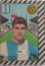 Sticker Masoni - Tuttocalcio Campionato 1948-1949 Serie B n. 383 - CICOGNA

