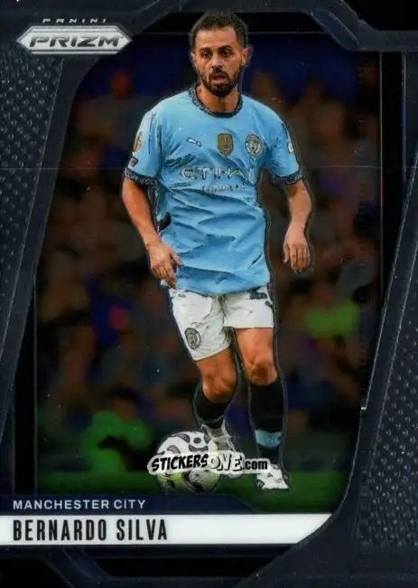 Cromo Bernardo Silva - English Premier League 2024-2025. Prizm
 n. 12 - Panini