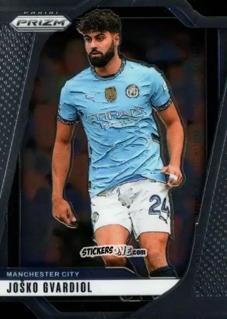 Figurina Josko Gvardiol - English Premier League 2024-2025. Prizm
 n. 14 - Panini