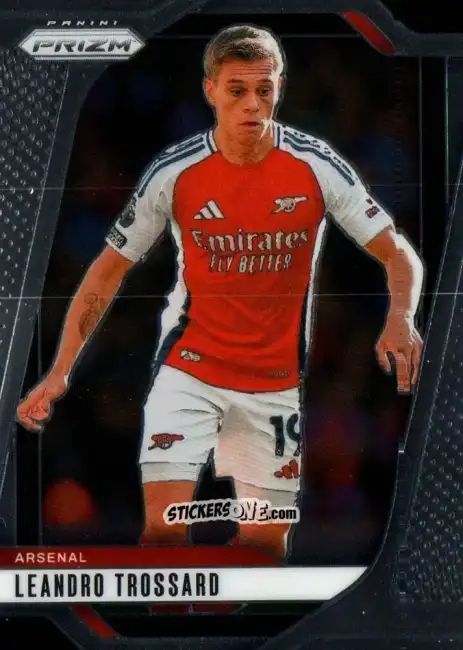 Sticker Leandro Trossard - English Premier League 2024-2025. Prizm
 n. 27 - Panini