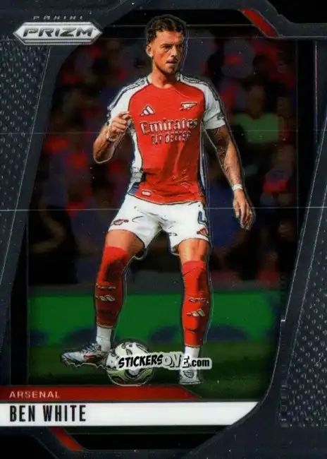 Sticker Ben White - English Premier League 2024-2025. Prizm
 n. 28 - Panini