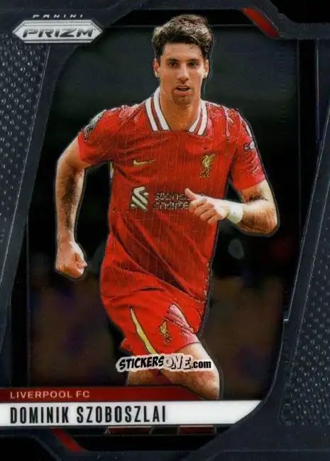 Cromo Dominik Szoboszlai - English Premier League 2024-2025. Prizm
 n. 40 - Panini