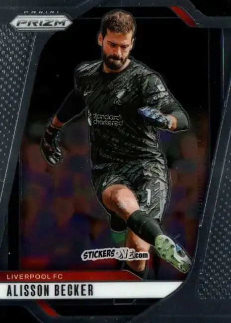 Cromo Alisson Becker - English Premier League 2024-2025. Prizm
 n. 43 - Panini