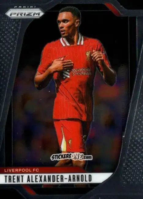 Figurina Trent Alexander-Arnold - English Premier League 2024-2025. Prizm
 n. 54 - Panini