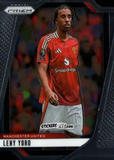 Cromo Leny Yoro - English Premier League 2024-2025. Prizm
 n. 133 - Panini
