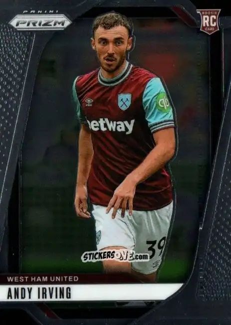 Figurina Andy Irving - English Premier League 2024-2025. Prizm
 n. 155 - Panini
