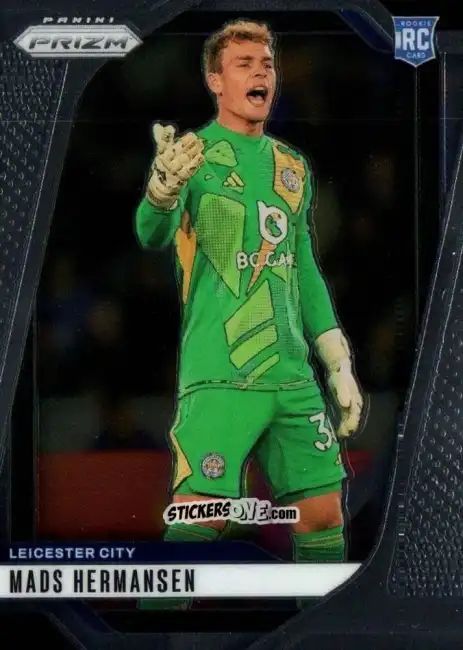 Cromo Mads Hermansen - English Premier League 2024-2025. Prizm
 n. 273 - Panini