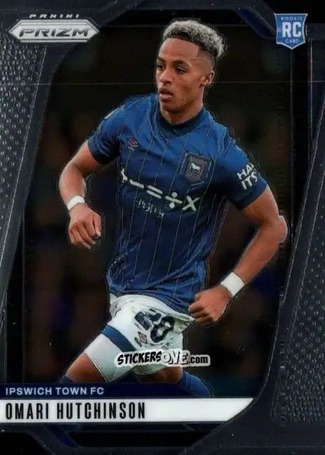 Cromo Omari Hutchinson - English Premier League 2024-2025. Prizm
 n. 277 - Panini