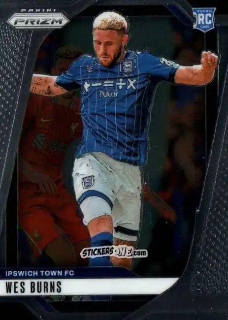Cromo Wes Burns - English Premier League 2024-2025. Prizm
 n. 284 - Panini