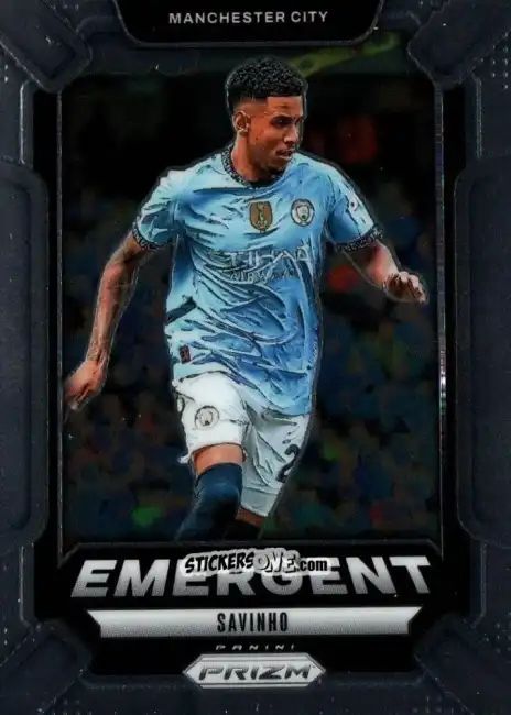 Cromo Savinho - English Premier League 2024-2025. Prizm
 n. E2 - Panini