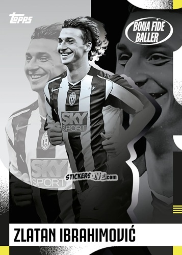 Figurina Zlatan Ibrahimović - Juventus 2024-2025 Team Set
 n. 48 - Topps