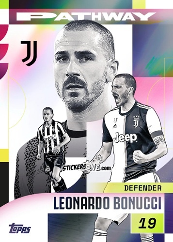 Sticker Leonardo Bonucci - Juventus 2024-2025 Team Set
 n. PA-2 - Topps