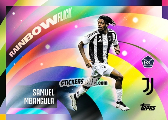 Figurina Samuel Mbangula - Juventus 2024-2025 Team Set
 n. RF-12 - Topps