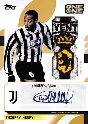 Cromo Thierry Henry - Juventus 2024-2025 Team Set
 n. MC-TH - Topps
