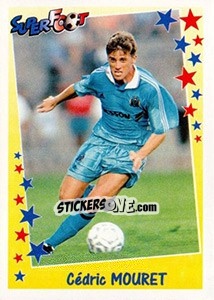 Figurina Cédric Mouret - SuperFoot 1998-1999 n. 91 - Panini