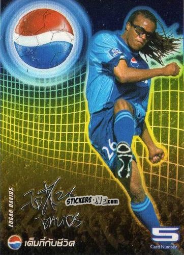 Figurina Edgar Davids - Pepsi World Football Stars 2002
 n. 5 - PEPSI