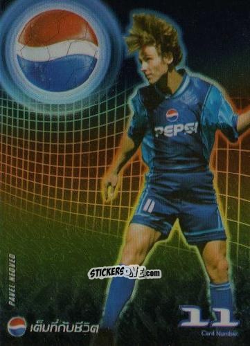 Cromo Paval Nedved - Pepsi World Football Stars 2002
 n. 11 - PEPSI