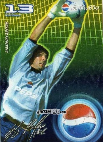 Figurina Gianluigi Buffon - Pepsi World Football Stars 2002
 n. 13 - PEPSI