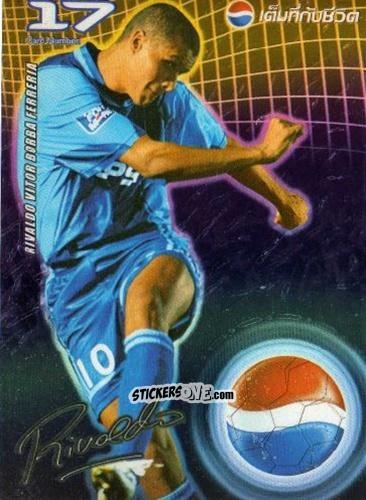 Figurina Rivaldo Vitor Borba Ferreria - Pepsi World Football Stars 2002
 n. 17 - PEPSI
