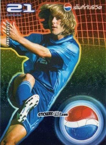 Cromo Paval Nedved - Pepsi World Football Stars 2002
 n. 21 - PEPSI
