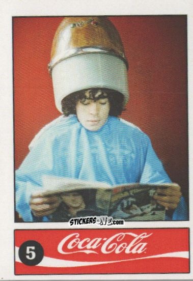 Cromo Diego Armando Maradona - Official Maradona Coca Cola 1984 (Colombia) n. 5 - Coca-Cola