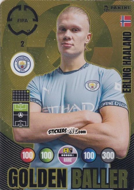 Cromo Erling Haaland - FIFA Club World Cup 2025. Adrenalyn XL n. 2 - Panini