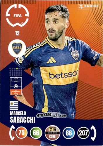 Figurina Marcelo Saracchi - FIFA Club World Cup 2025. Adrenalyn XL n. 12 - Panini