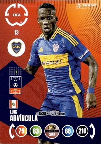 Figurina Luis Advíncula - FIFA Club World Cup 2025. Adrenalyn XL n. 13 - Panini