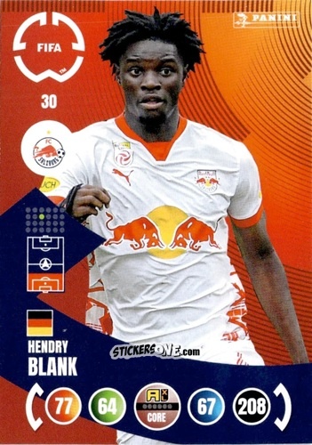 Cromo Hendry Blank - FIFA Club World Cup 2025. Adrenalyn XL n. 30 - Panini