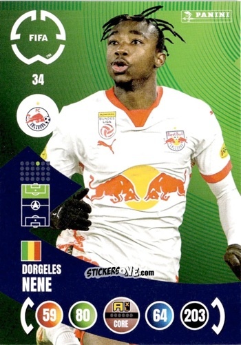 Sticker Dorgeles Nene - FIFA Club World Cup 2025. Adrenalyn XL n. 34 - Panini