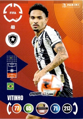 Cromo Vitinho - FIFA Club World Cup 2025. Adrenalyn XL n. 40 - Panini