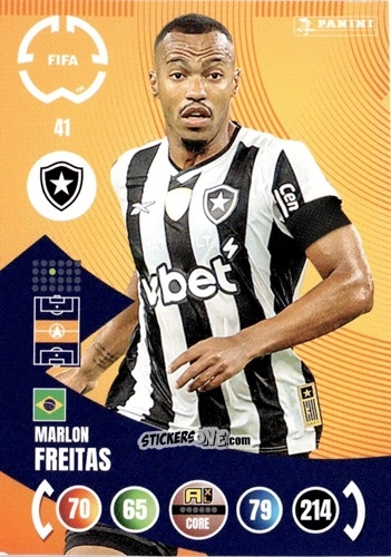 Cromo Marlon Freitas - FIFA Club World Cup 2025. Adrenalyn XL n. 41 - Panini