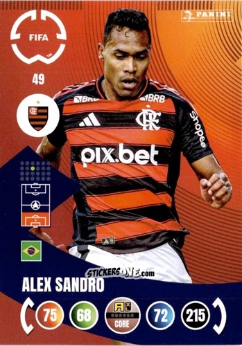 Cromo Alex Sandro - FIFA Club World Cup 2025. Adrenalyn XL n. 49 - Panini