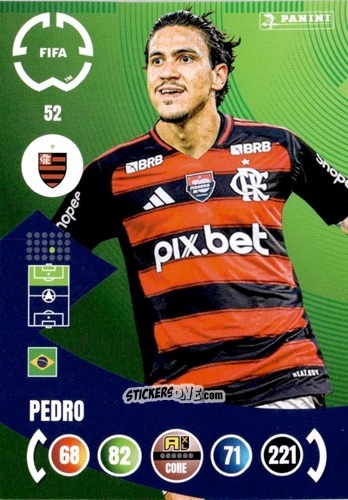 Cromo Pedro - FIFA Club World Cup 2025. Adrenalyn XL n. 52 - Panini