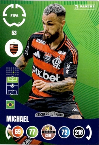 Cromo Michael - FIFA Club World Cup 2025. Adrenalyn XL n. 53 - Panini