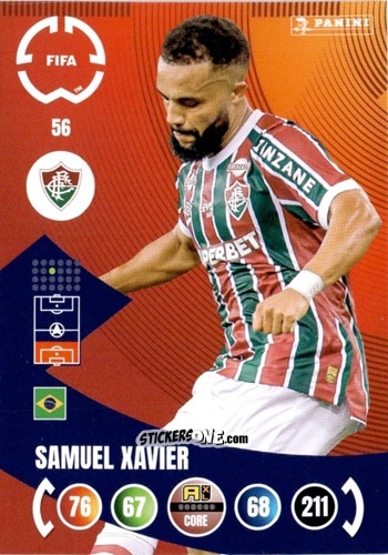 Figurina Samuel Xavier - FIFA Club World Cup 2025. Adrenalyn XL n. 56 - Panini