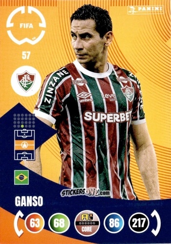 Figurina Ganso - FIFA Club World Cup 2025. Adrenalyn XL n. 57 - Panini