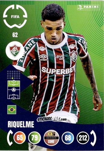 Figurina Riquelme - FIFA Club World Cup 2025. Adrenalyn XL n. 62 - Panini