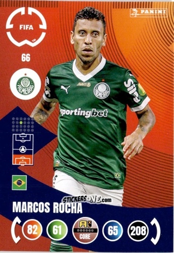 Figurina Marcos Rocha - FIFA Club World Cup 2025. Adrenalyn XL n. 66 - Panini