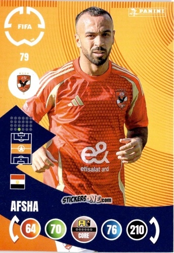 Sticker Mohamed Magdy Afsha - FIFA Club World Cup 2025. Adrenalyn XL n. 79 - Panini